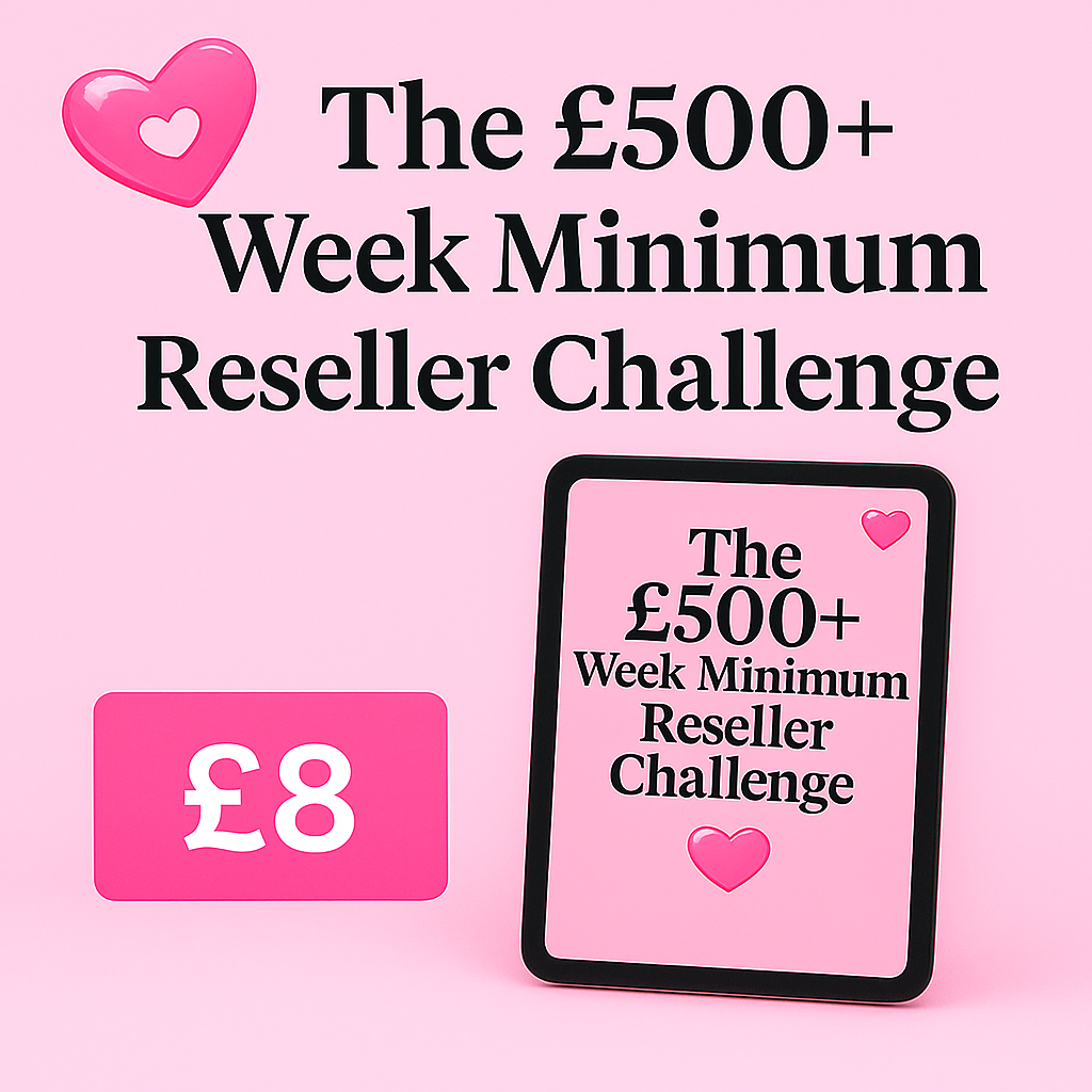LIMITED OFFER - The £100 Week Reseller Challenge