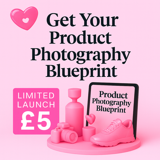 LIMITED OFFER - The Product Photography Blueprint