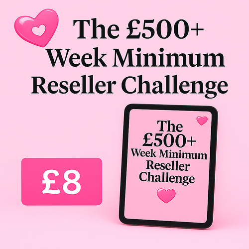 LIMITED OFFER - The £100 Week Reseller Challenge